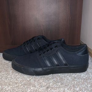 black adidas shoes